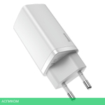 Сетевое зарядное устройство Baseus GaN2 Lite 65W White (CCGAN2L-B02)