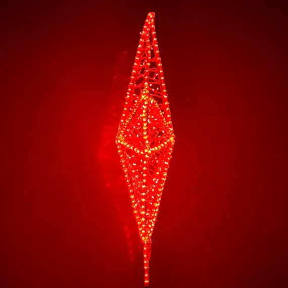 Макушка Кремлевская 75 см. для елей высотой от 6 до 12 м., красная, Green Trees (krem-75red)