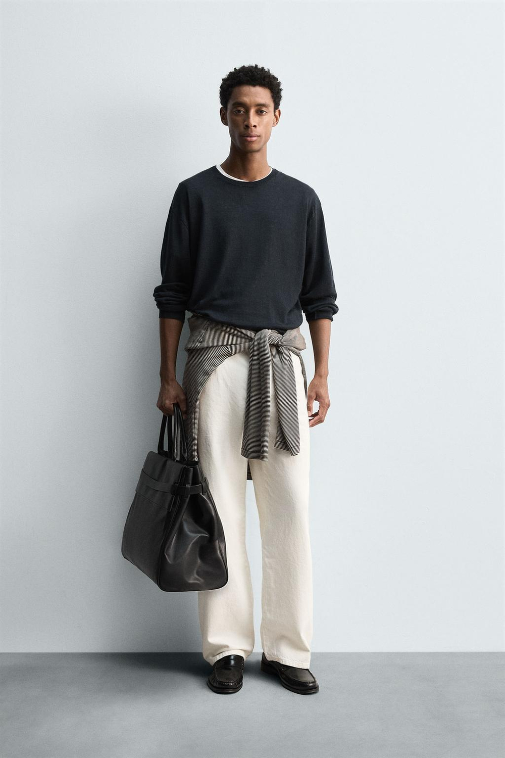 ZARA ЛЕГКИЙ ДЖЕМПЕР, МОРСКОЙ СИНИЙ