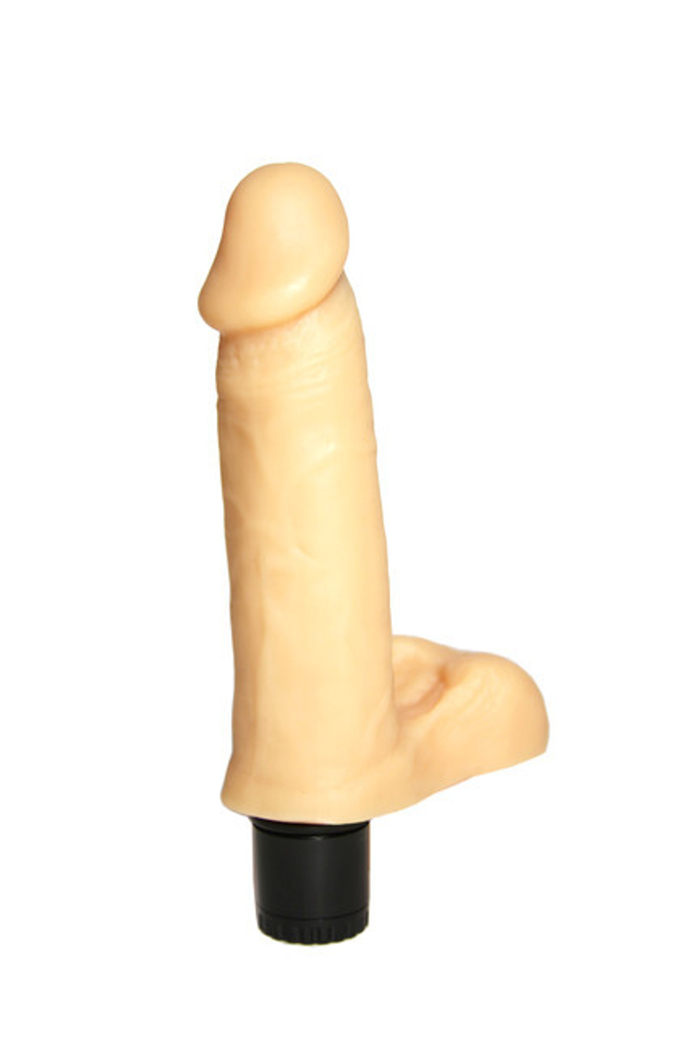 Фаллоимитатор с вибрацией 16 см (Цвет: телесный)