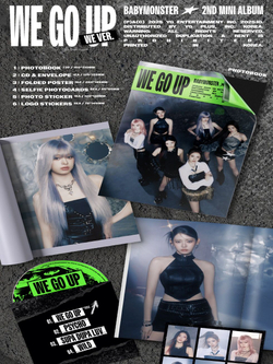 Альбом BABYMONSTER - WE GO UP 2ND MINI ALBUM PHOTOBOOK WE Version