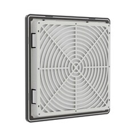 Вентиляционная решетка с фильтром RF 252x252 мм, IP54, RAL9005