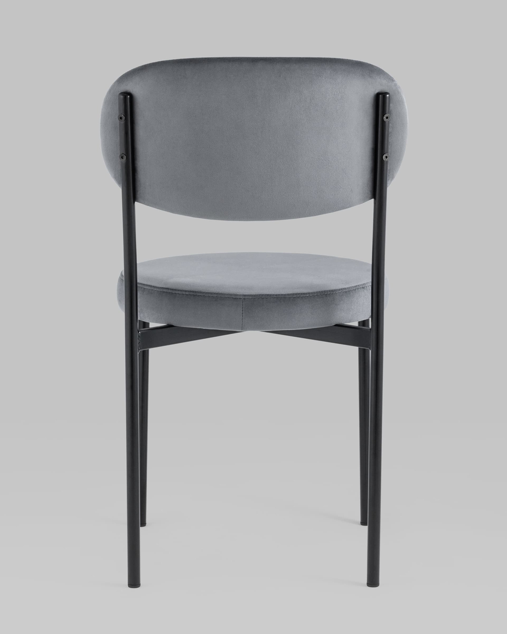 Стул Бриф NEW велюр серый 4 шт