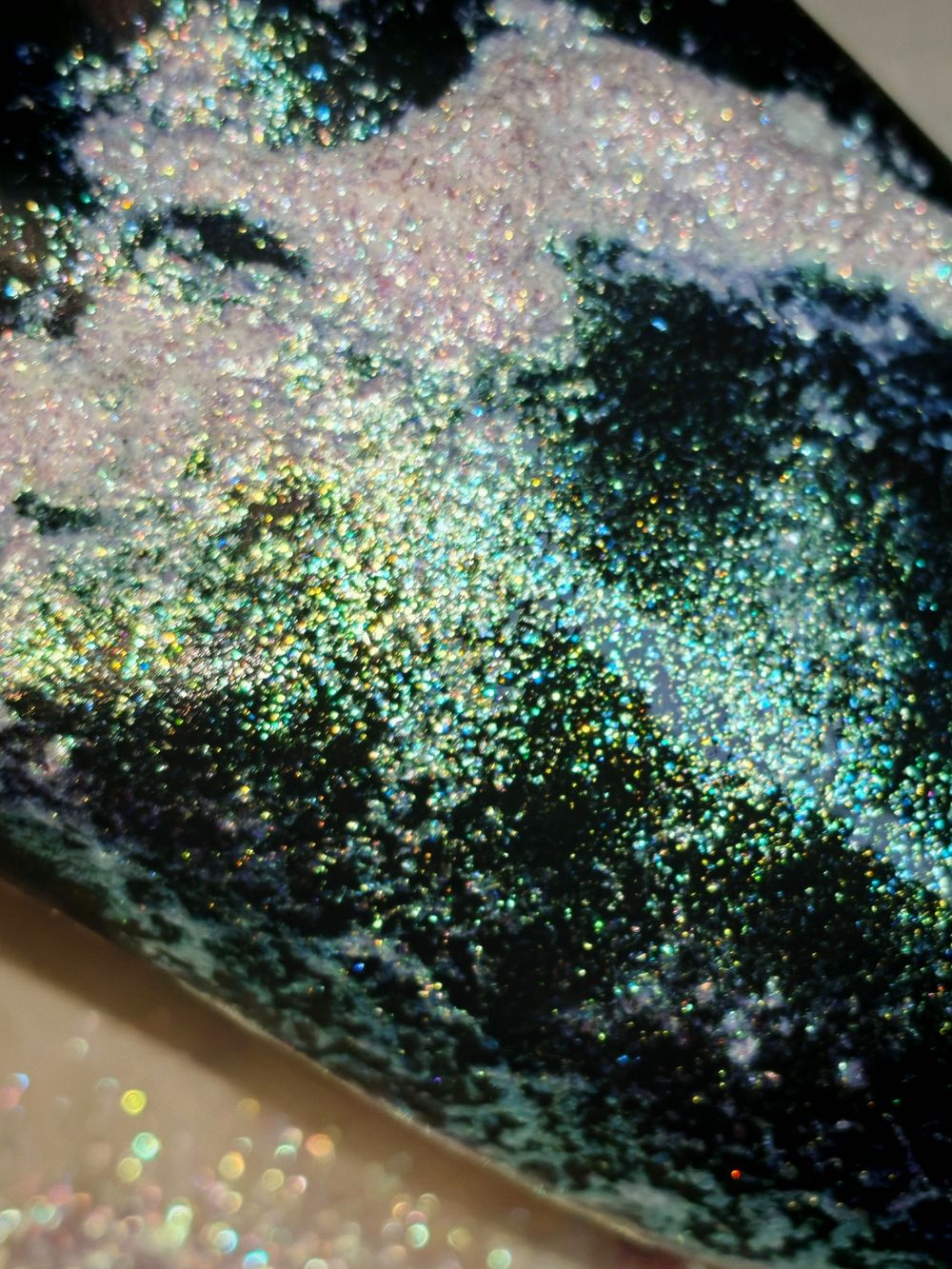 Премиум пигмент Elitdia 05 - Зелёный супер блеск - универсальный