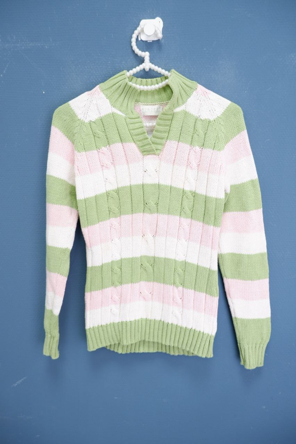 Свитер в полоску на 11 лет