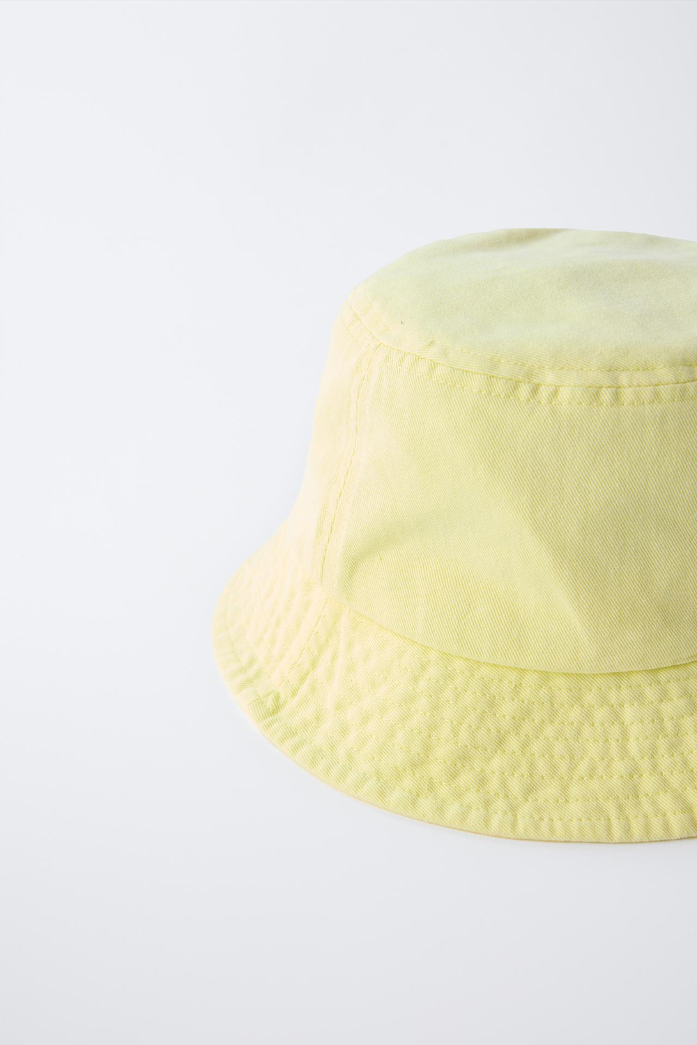 ZARA ПАНАМА С ЭФФЕКТОМ ПОТЕРТОСТИ, ЖЕЛТЫЙ