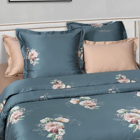 Евро комплект постельного белья Модика Тенсель