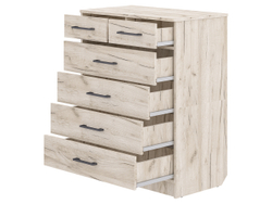 Комод-11 Крафт серый