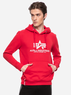 Толстовка мужская ALPHA INDUSTRIES Basic Hoody