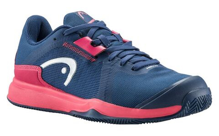 Женские Кроссовки теннисные Head Sprint Team 3.5 Clay - dark blue/azalea