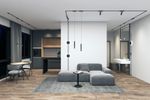 DK5376-BK Светильник для трека Air, серия Hang 2700-6500 со светодиодом, ?80*76мм, 48V DC, 5W, RA?95, 120°, 2700-6500K, IP20, черный, алюминий