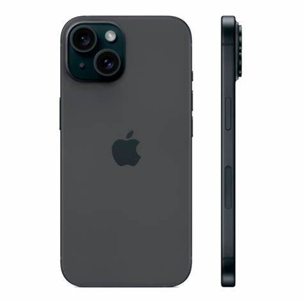 Смартфон Apple iPhone 15 128 ГБ черный 