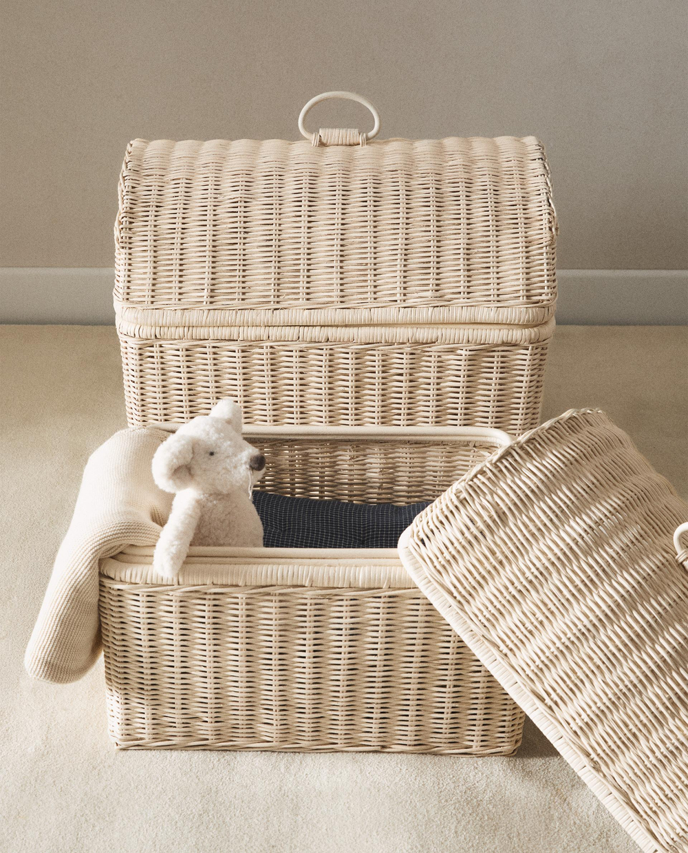 Zara Home Корзина из ротанга, 51 см