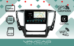 Магнитола для Mitsubishi Pajero Sport 3 2016-2020 АКПП - Vaycar VA47-1181-2K на Android 13, 8-ядер, 2K QLED, ТОП процессор, CarPlay, 4G SIM-слот