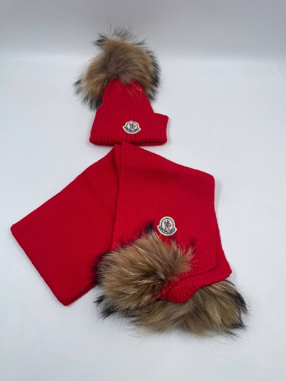 Детская шапка и шарф Moncler