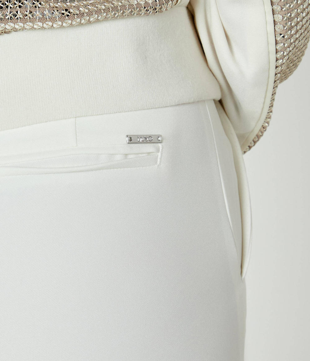 Брюки Liu Jo - экрю(WXX046 TS896)