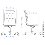 Комбинация письменного стола/шкафа и вращающегося стула - IKEA MULLFJÄLLET, бежевый/светло-серый, МУЛЛЬФЬЕЛЛЕТ ИКЕА