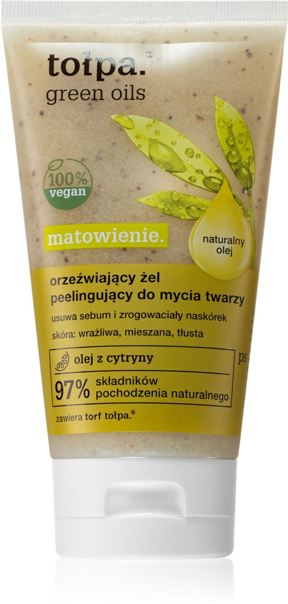 Tołpa Green Oils - очищающий скраб для лица /   150  ml  / GTIN 5907608619793