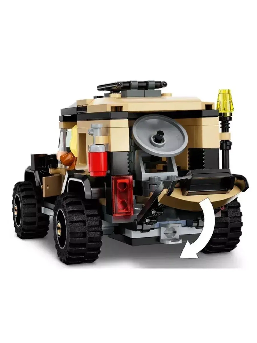 Конструктор Перевозка пирораптора и дилофозавра 303 детали