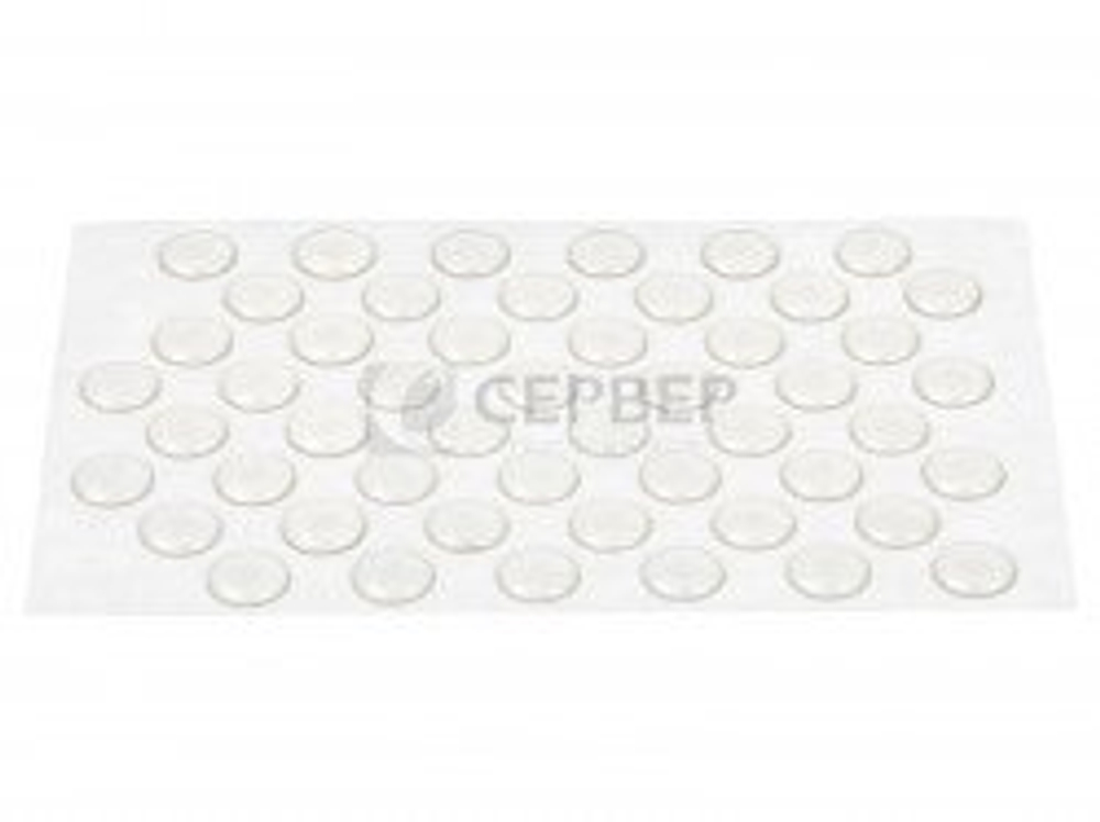 Демпфер самокл. 9х2мм,  50шт силикон