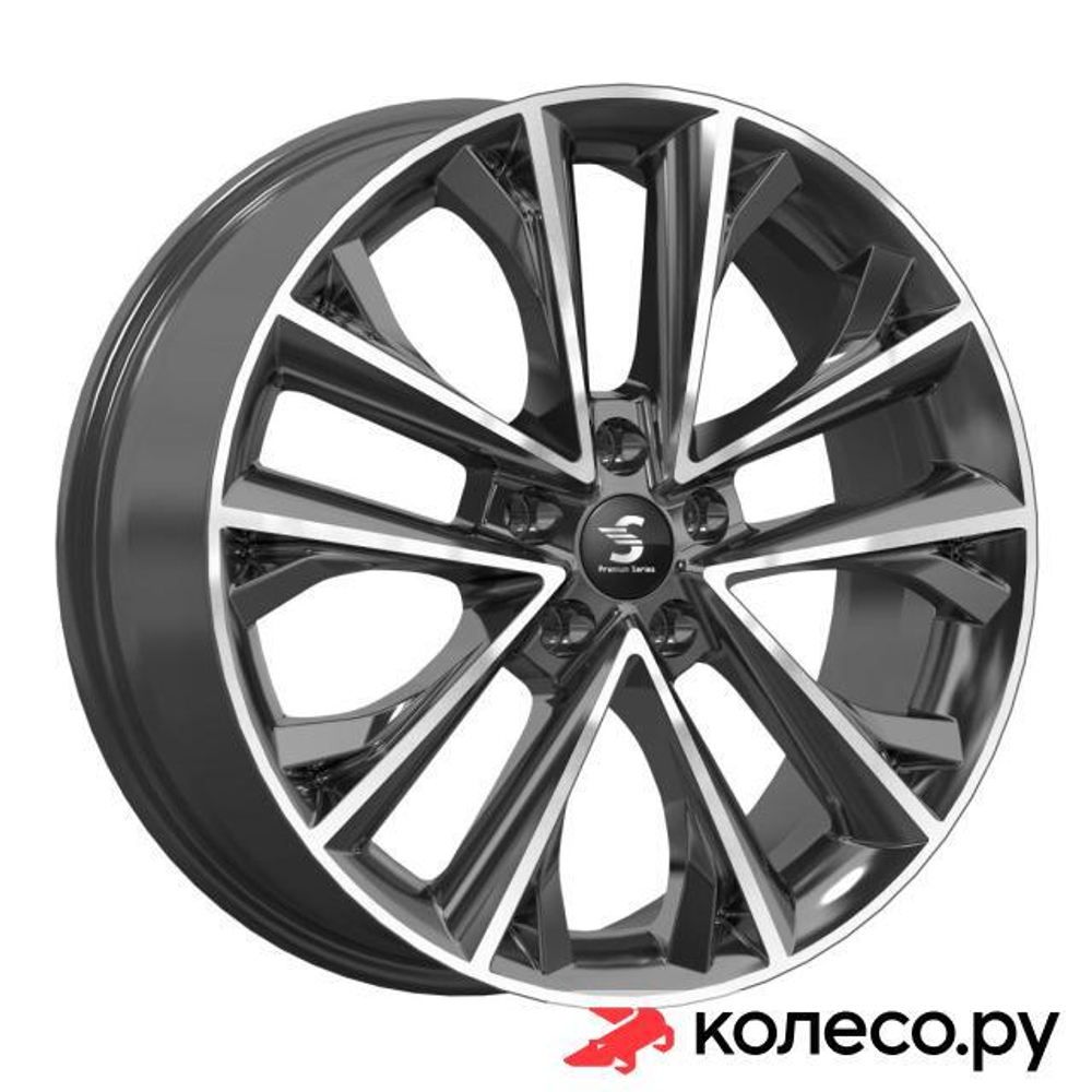 КР012 (18_Tiggo 7 Pro) 7x18/5*108 D60.1 ET33 Diamond gloss graphite