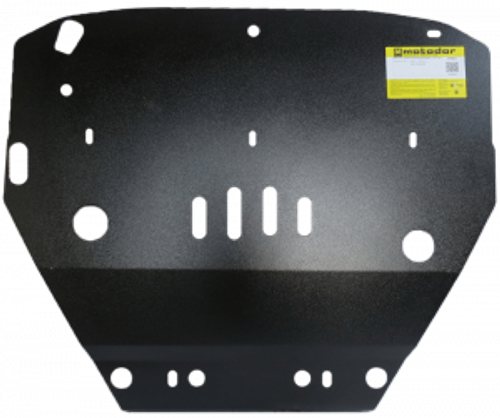 Усиленная защита Motodor картера двигателя, кпп. 2 мм, сталь. для Mini Countryman 2010-2016 арт.07003