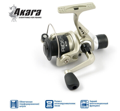Катушка рыболовная Akara Rider RI 100 3bb