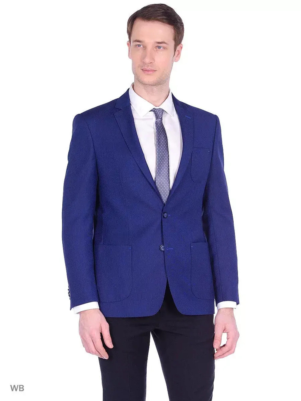 Пиджак повседневный под джинсы классический в офис