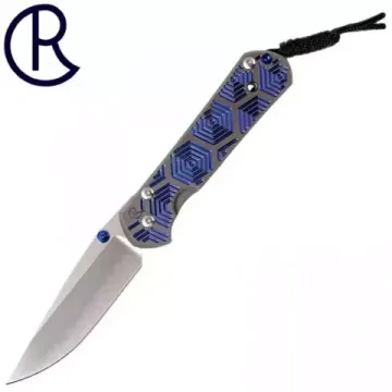 Складной нож Chris Reeve Large Sebenza L21-1042 BL с клинком из стали CPM-S35VN, рукоять титан