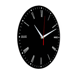 Настенные часы Ideal 925 черные