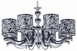 Подвесная люстра Arte Milano Florentia-4957 304957/8 Bk/Ni