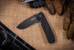 Складной нож SRM Rubik Large BlackWash сталь 10Cr15CoMoV рукоять Black G10 (7228L-GB)