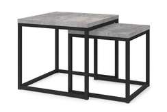 21SETLOGIC.001 Комплект журнальных столов SET LOGIC (900*900*450)