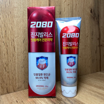 Зубная паста Dental Clinic 2080 Gingivalis Original Toothpaste укрепляет десны 120 г