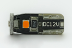 Светодиодная лампа Bunker T10 W5W 3SMD 12V Оранжевая