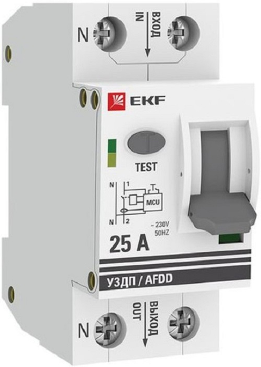 Устройство защиты от дугового пробоя  EKF afdd-2-25-pro
