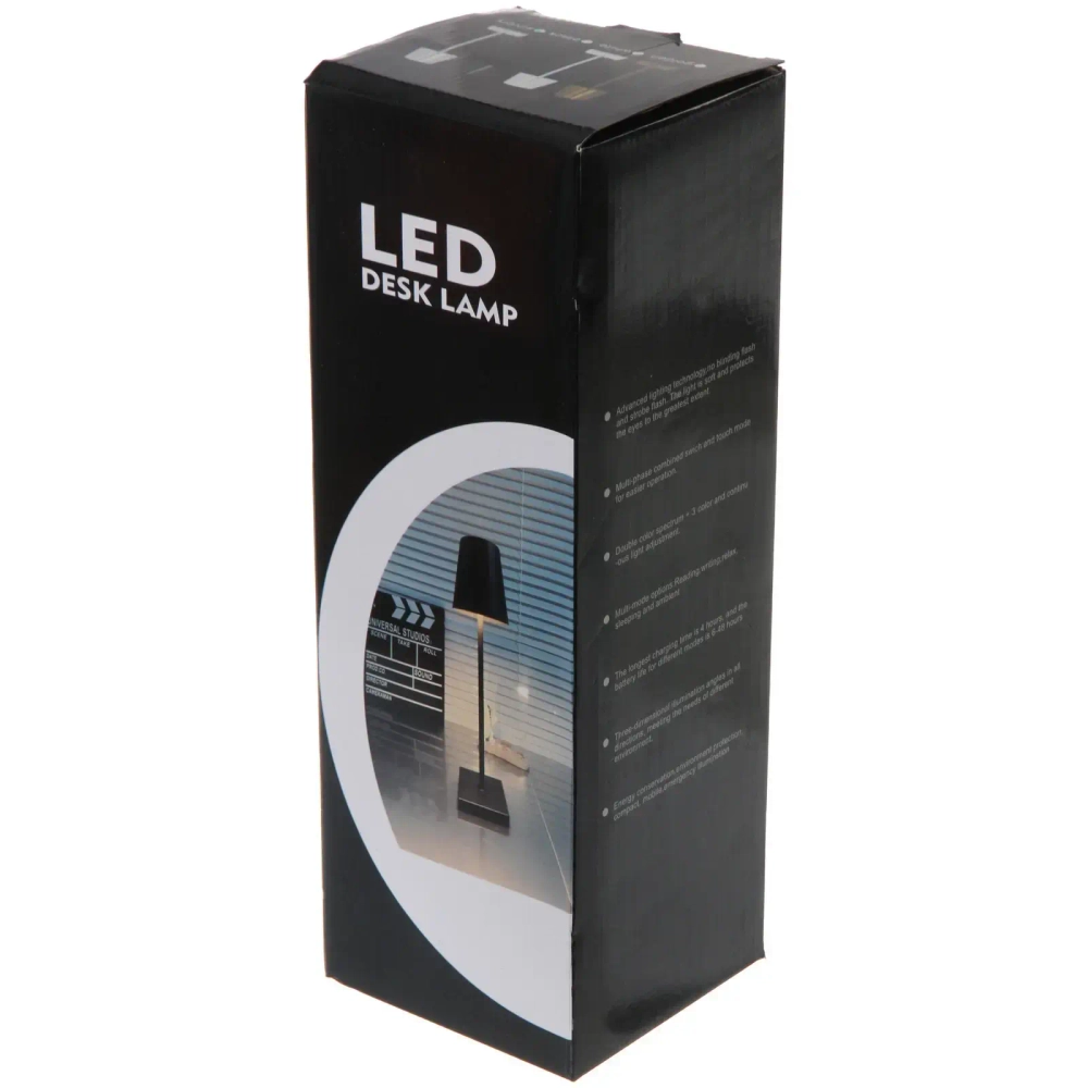 Настольная лампа «OXFORD» 10*38 см, USB 1200ma 5w, Бронза