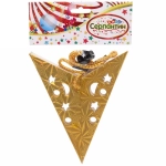 Украшение подвесное «Сияние звезды» 30 см, Золото