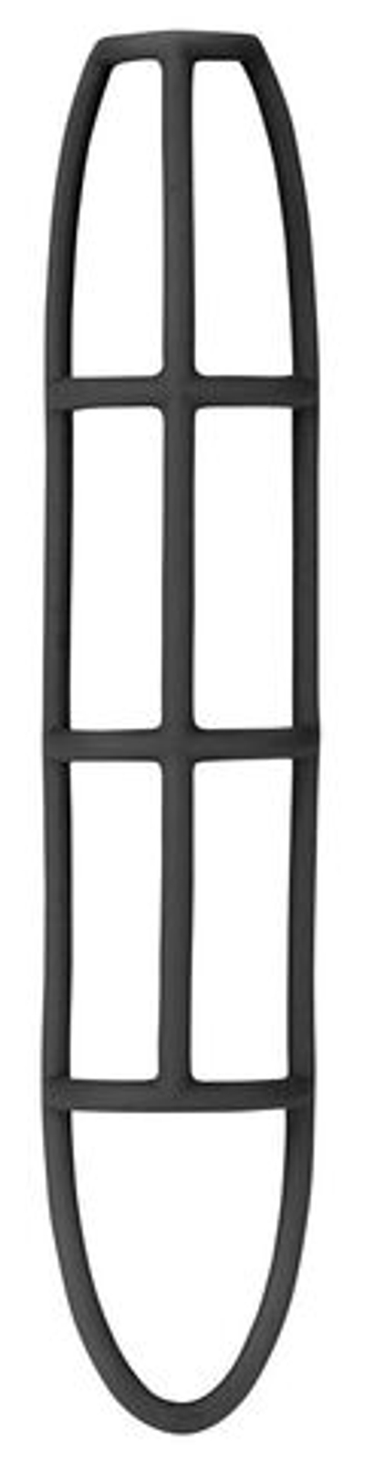 Чёрная насадка-сетка на пенис (Цвет: черный)