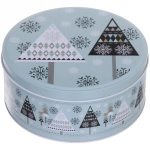 Банка жестяная «Снежинка» 1500мл 16,8*8,3см