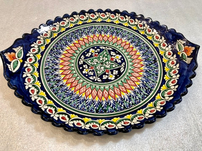 Блюдо для шашлыка"Мехроб" 42 см.