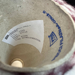 CREPES - Pecci Filati; 60% меринос,15% альпака, 25% п/а; 150м/100гр; col. 41568, цвет: белый, бордовый; S715