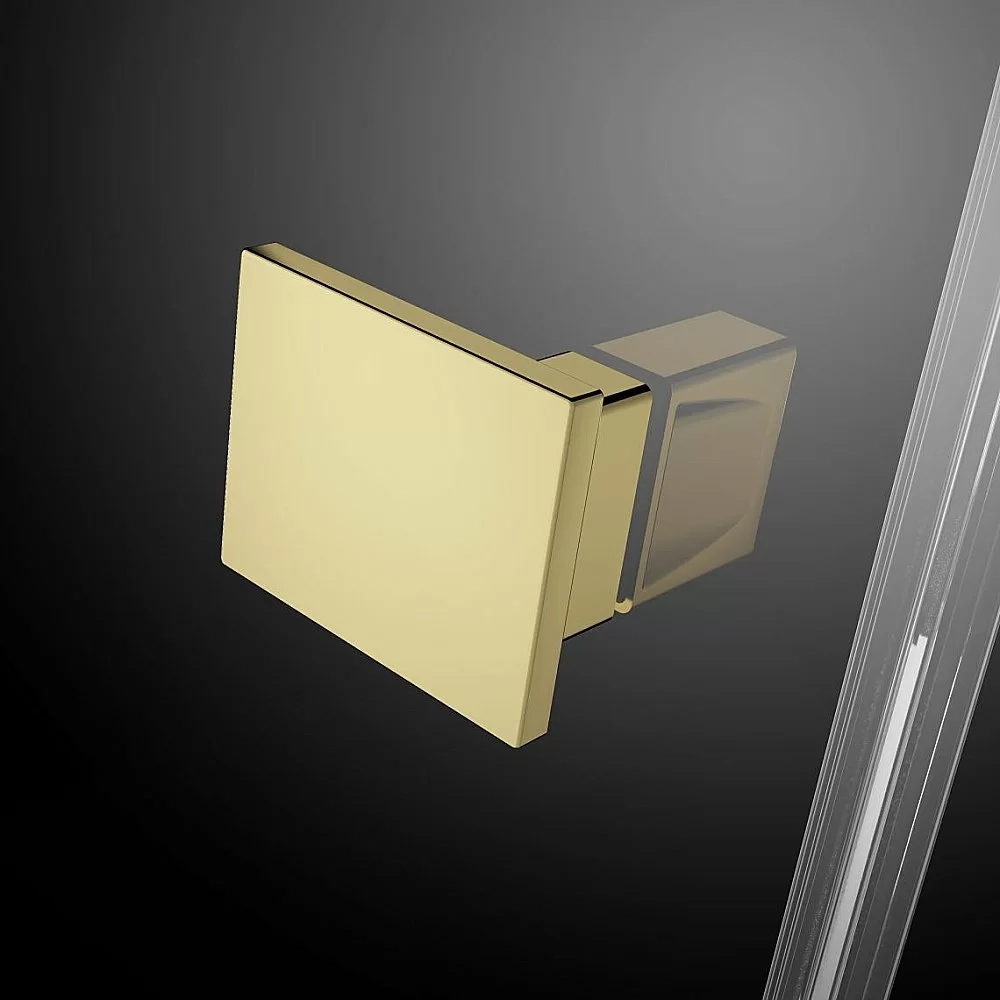Душевая дверь Radaway Essenza Pro Gold DWJ 120 стекло прозрачное/профиль золото