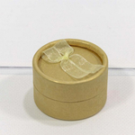 Коробка Ювелирная 5х3 см с бантом (Бежевый)