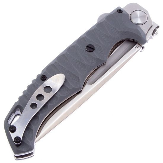 Нож НОКС КУГУАР с толкателем - сталь D2, рукоять G10