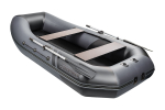 YACHTMAN-300 М (Яхтман) серый-черный (лодка ПВХ с усилением)