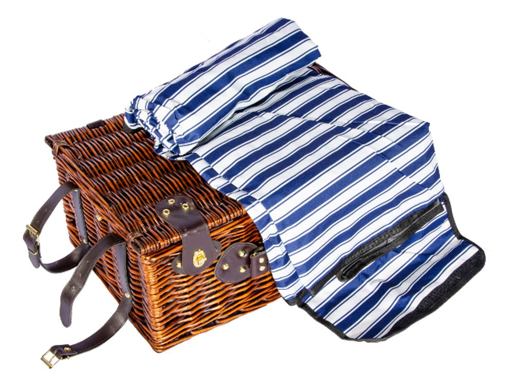 529057.2 Набор для пикника на 4 персоны с креплением для пледа, лоза