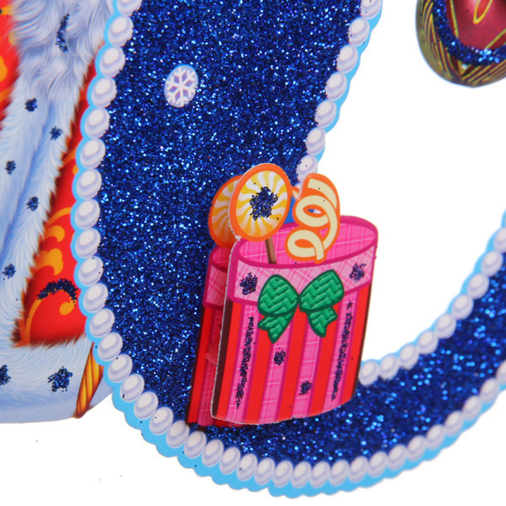 Гирлянда бумажная Новогодняя 2,6 м «Дружная компания»