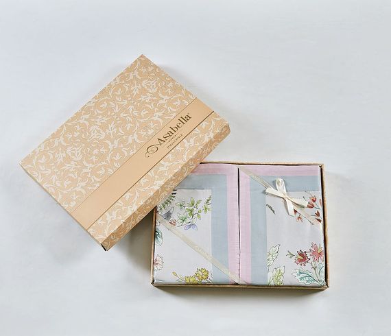 Постельное белье Asabella 2361 фланель, тенсел с хлопком