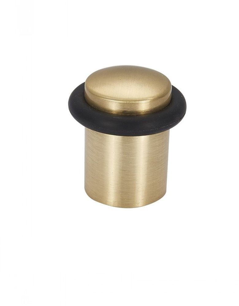 Дверной ограничитель DS1 SB (d20; h30) (мат. золото)